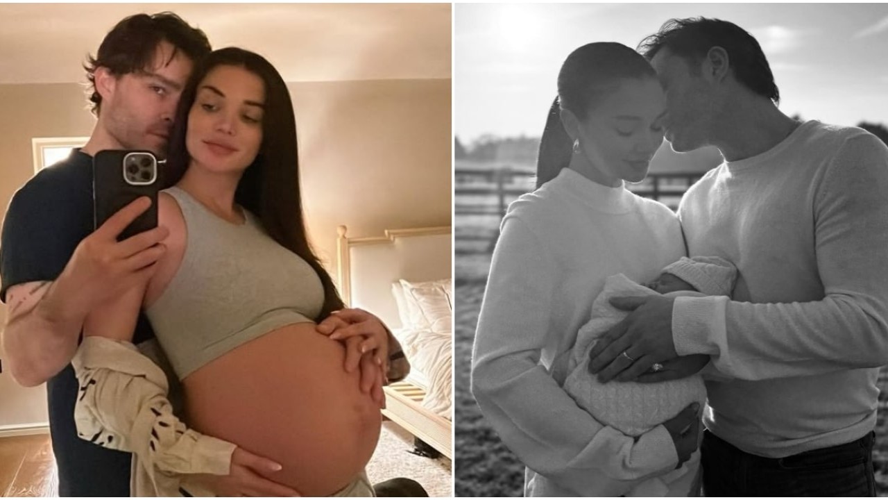 Amy Jackson welcomes baby boy with Ed Westwick; couple announces name of son