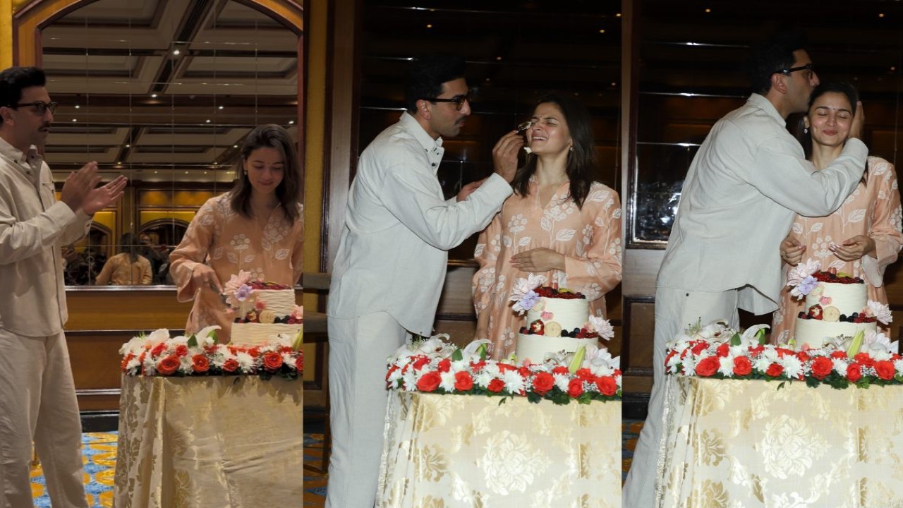 WATCH: Alia Bhatt dancing while Ranbir Kapoor playfully putting cake on her nose is exactly the celebration we manifest for our birthday