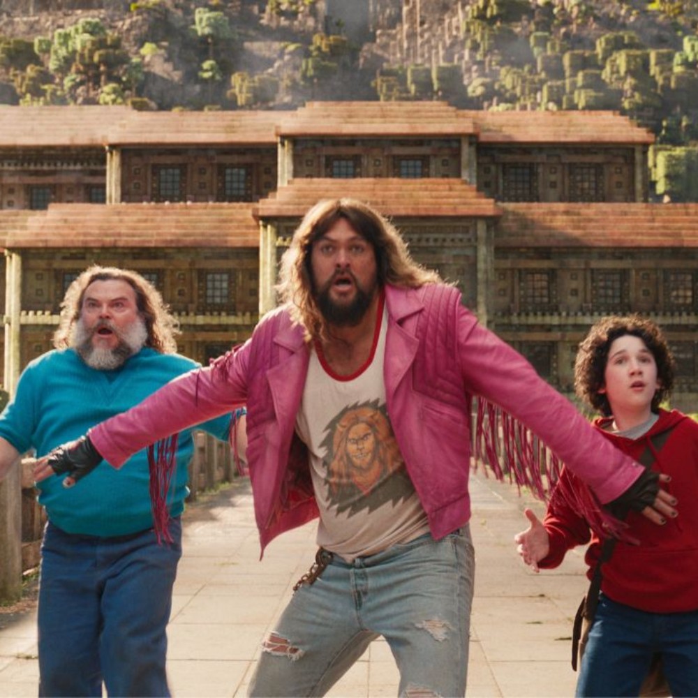 A Minecraft Movie EXCLUSIVE: Jack Black Shares BTS of an ‘Awkward, Yin-Yang’ Action Sequence With Jason Momoa