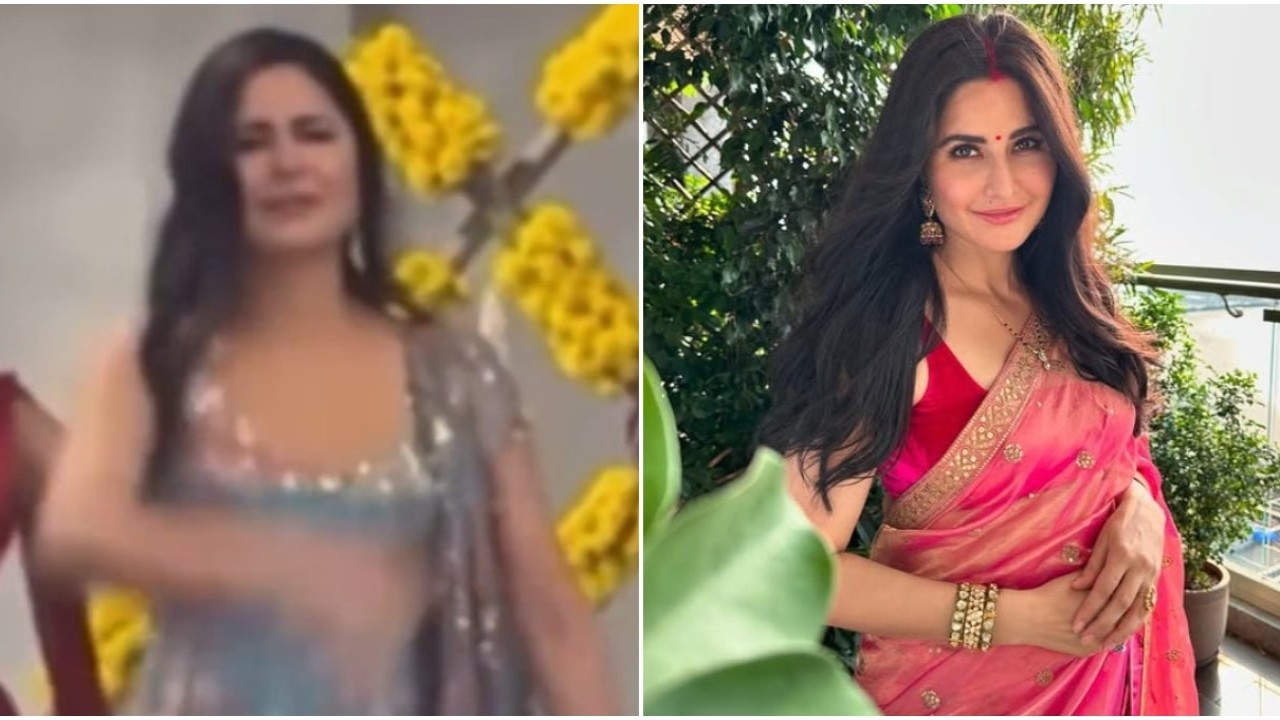 Katrina Kaif delivers surprise performance on song Genda Phool at friend’s Haldi; fans call her ‘super cute’: WATCH