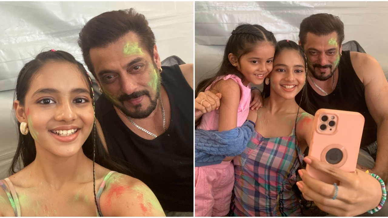 Sikandar: Salman Khan celebrates Holi 2025 on sets of upcoming Eid release; check out his adorable selfies