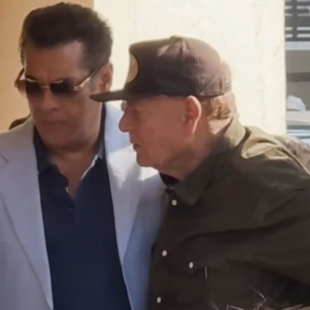 Sikandar Trailer Launch: Salman Khan is one dotting son helping dad Salim Khan enter venue; fans call it ‘Best father and son bond’