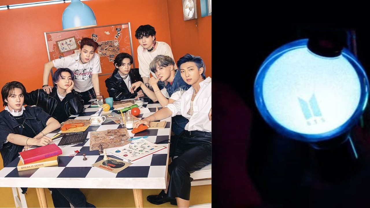 BTS and BTS ARMY BOMB Light Stick: Courtesy BIGHIT MUSIC and BTS J-Hope's Official Instagram 