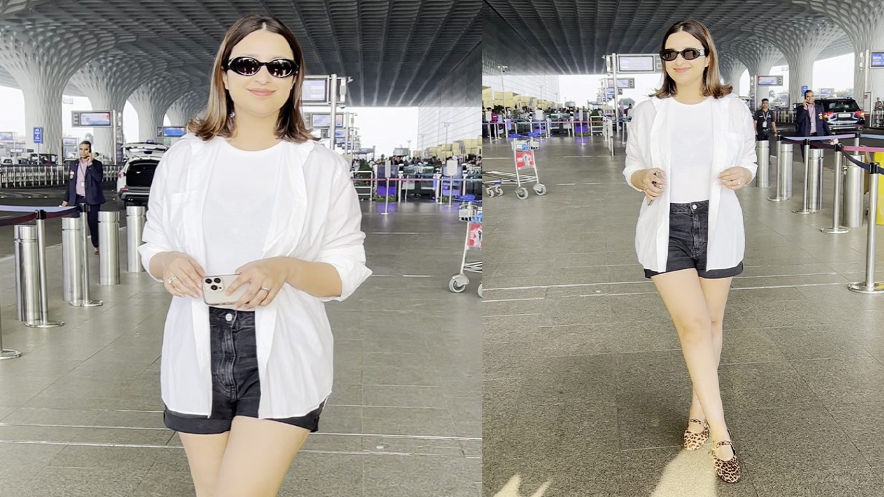 Parineeti Chopra is summer-ready in black denim shorts and white shirt, here’s how you can copy her look 