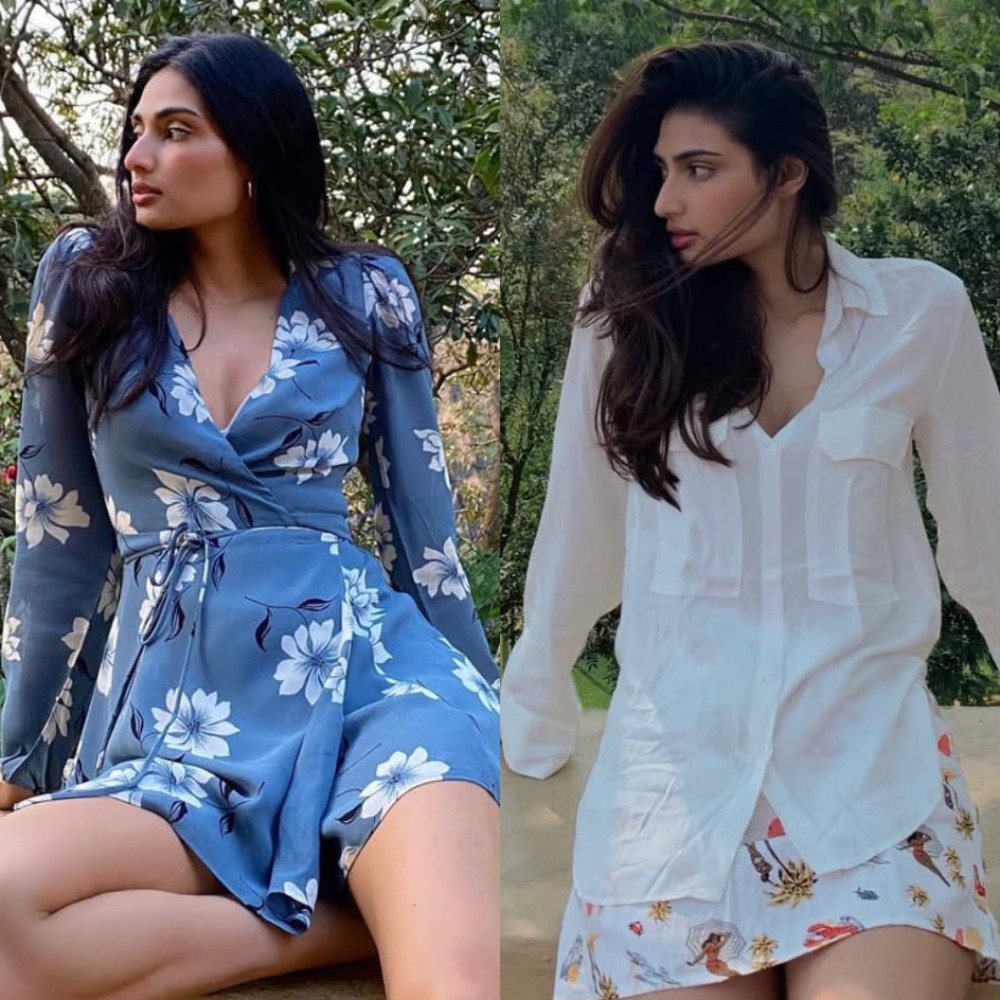 A peek into new Mom Athiya Shetty's summer-friendly laid-back wardrobe; comfort WINS