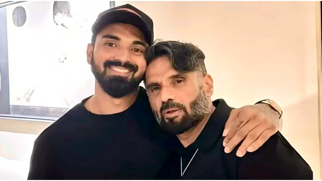 WATCH: Suniel Shetty is proud father-in-law as he reacts to KL Rahul’s performance in Champions Trophy final: ‘Sab saath mein…’