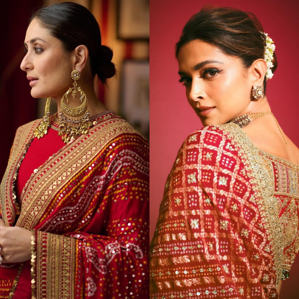 3 times Kareena Kapoor Khan, Alia Bhatt and Deepika Padukone flaunted their love for Bandhani and Ajrakh prints 