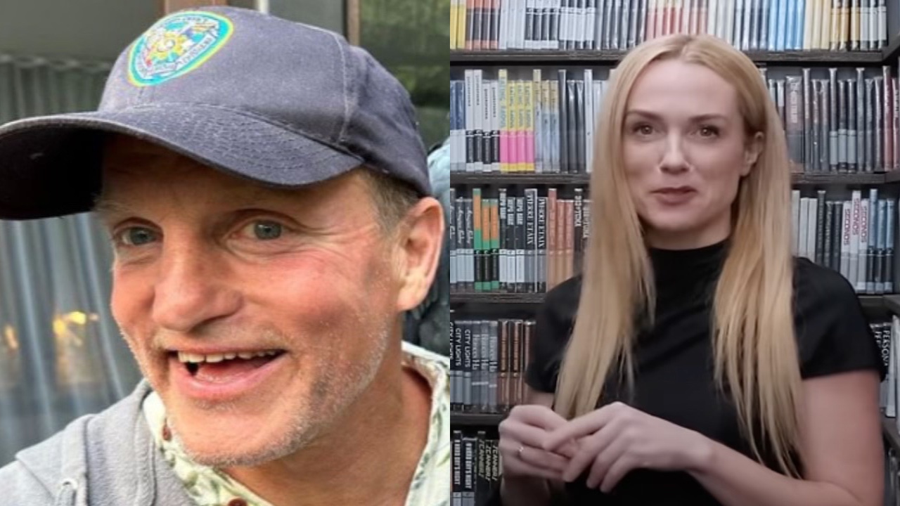 Woody Harrelson And Kerry Condon