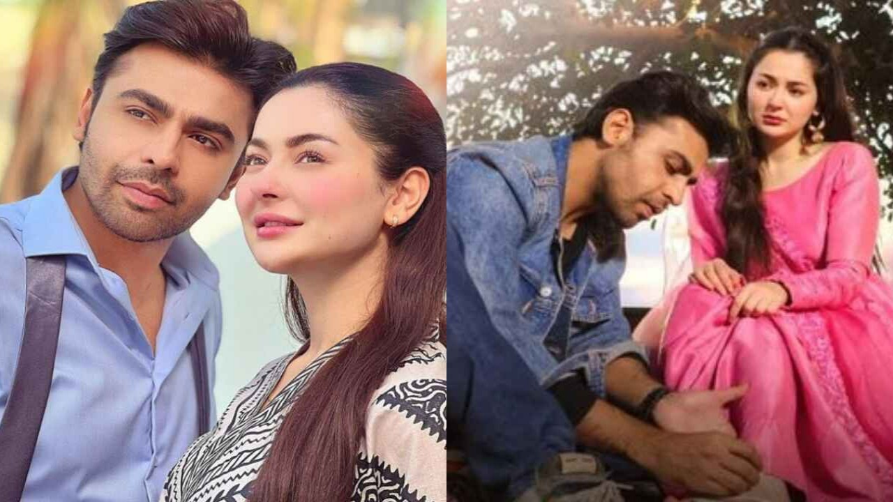 Hania Aamir and Farhan Saeed