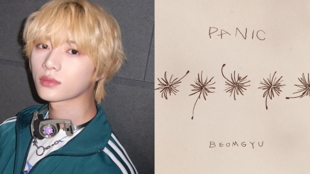 Beomgyu, Panic mixtape teaser image: Courtesy of Beomgyu Instagram, TXT Twitter