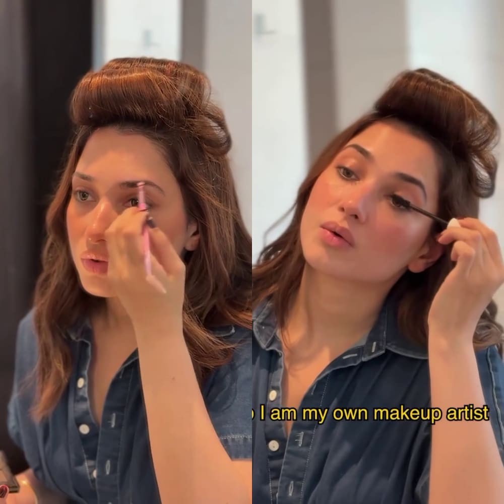 Tamannaah Bhatia’s guide to 5-step natural makeup routine is a fun blend of chaos and PERFECTION