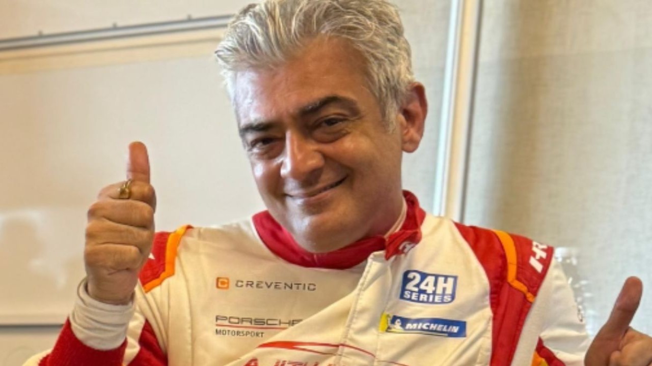 Ajith Kumar scores BIG win at Mugello 12H race in Italy, celebrates with a champagne shower 