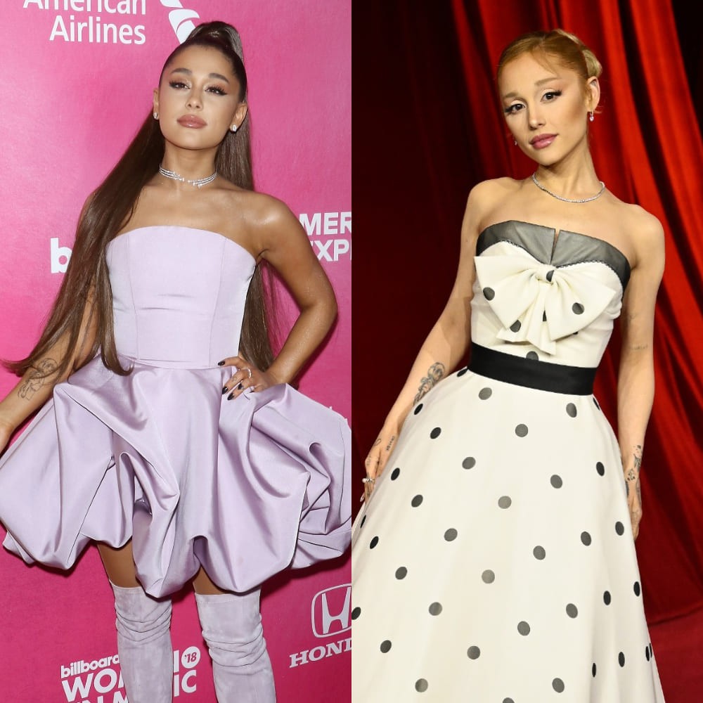 Amid Ariana Grande's weight loss transformation; a look at her top 4 then and now fashion looks