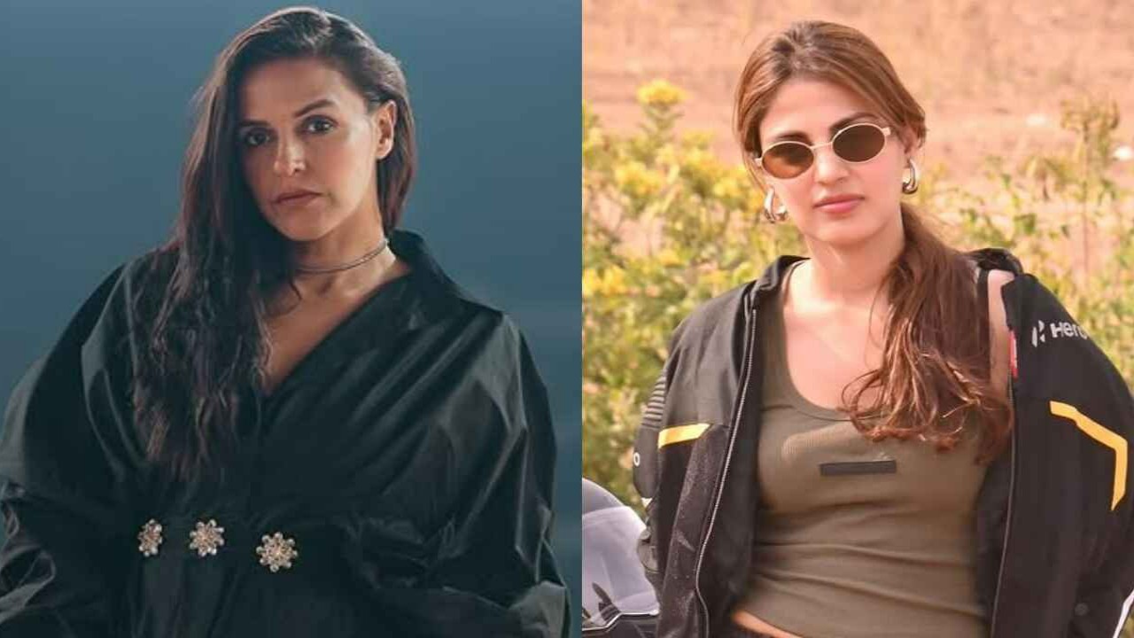 Neha Dhupia and Rhea Chakraborty