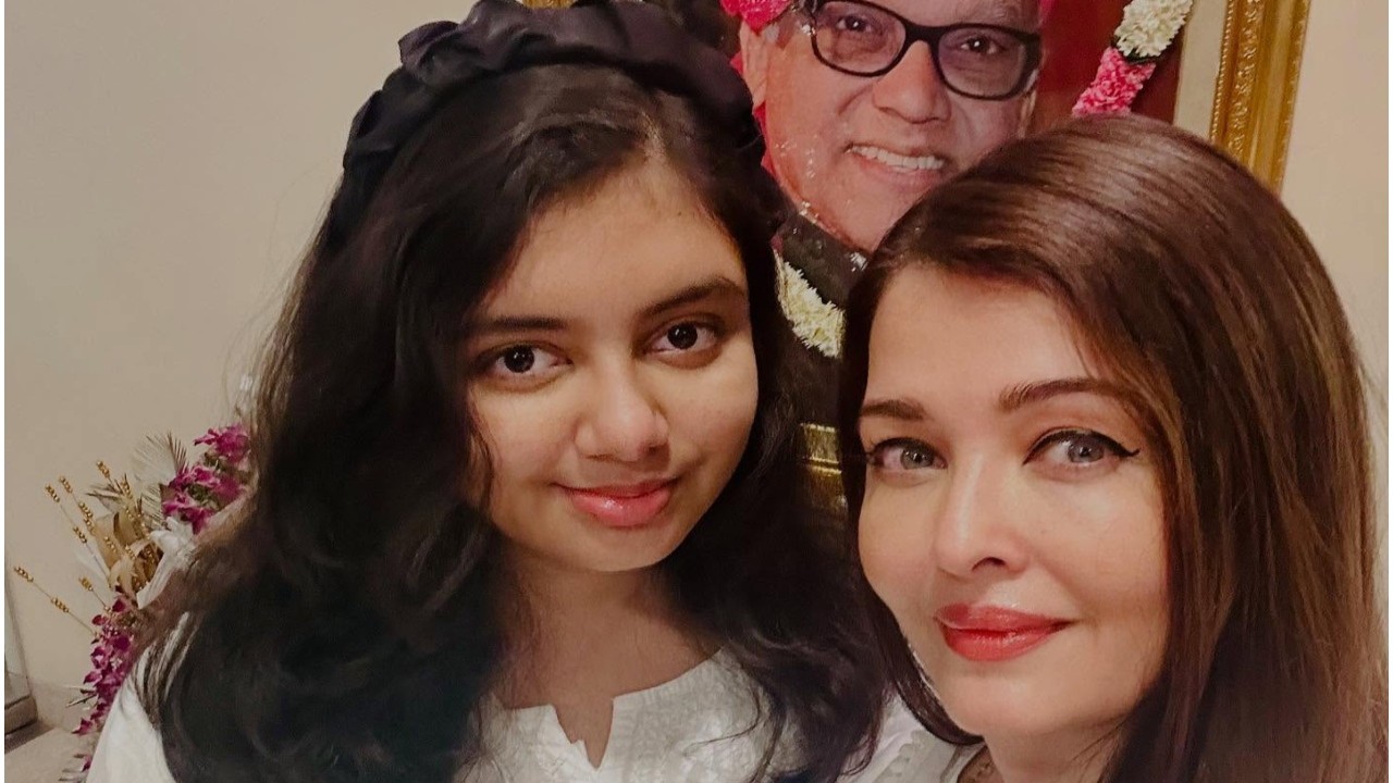 Aishwarya Rai Bachchan says, ‘Love you eternally’ on father’s death anniversary; drops PIC of daughter Aaradhya paying tribute