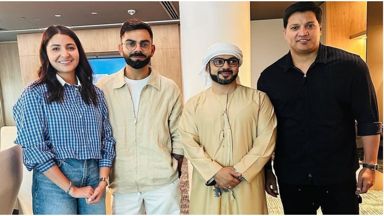 Anushka Sharma-Virat Kohli’s new PIC from Dubai with fans takes over the internet; netizens gush over ‘King and Queen’