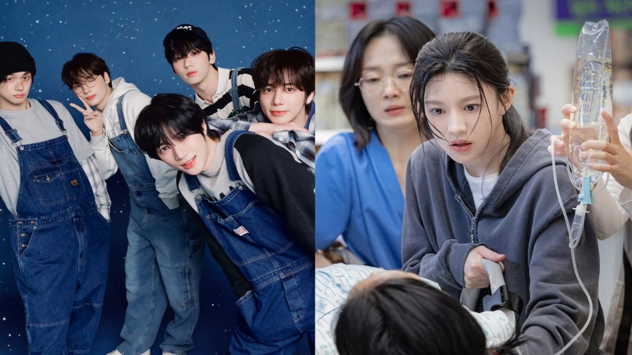 TXT, Go Yoon Jung: Courtesy of TXT, tvN Twitter