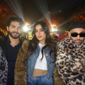 Janhvi Kapoor, BF Shikhar Pahariya strike stylish pose, Khushi Kapoor dances with rumored beau Vedang Raina in unique Christmas celebration with Orry