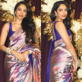 Naga Chaitanya's bride-to-be Sobhita Dhulipala channels timeless beauty in blue silk saree for Manish Malhotra's Diwali bash; WATCH