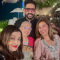 Abhishek Bachchan-Aishwarya Rai’s smiling selfie with latter's mom is enough to quash all divorce rumors; don’t miss other PICS