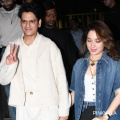 Love Birds Vijay Varma-Tamannaah Bhatia paint the town red as they got out together hand in hand; WATCH