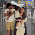 WATCH: Nayanthara makes first public appearance with husband Vignesh and kids Uyir and Ulag amidst controversy with Dhanush