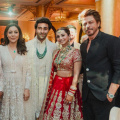 Shah Rukh Khan attends Aadar Jain-Alekha Advani’s grand wedding with Gauri Khan, showers blessings on newlyweds; PICS