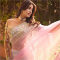 Janhvi Kapoor’s pastel-hue custom saree by Manish Malhotra screams ‘When you can’t eat a cassata, be one’