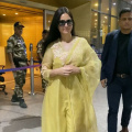 WATCH: Katrina Kaif looks radiant in traditional fit and 'kala chashma' as she returns to Mumbai in style