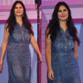 Katrina Kaif wears long denim dress worth Rs 40,496 and it's incredible choice for Friday workwear to dinner