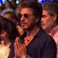 Shah Rukh Khan is one proud father attending son AbRam's school function with Gauri and Suhana; WATCH him stand with folded hands during event