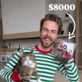 Derek Hough Spends $8,000 On Emergency Surgery For His Cat Otis During The Holidays