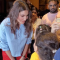 Anushka Sharma makes little fan's day by happily posing with her; netizens can't stop gushing over actress; WATCH