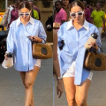 Malaika Arora serves cool-girl vibes in striped shirt, shorts and Rs 3,01,731 Gucci bag proving casual can still be classy