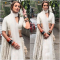 Triptii Dimri modernizes her white lehenga look with classy belt and pumps and it’s the TRENDIEST twist