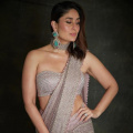 Kareena Kapoor's look in Tarun Tahiliani pre-draped lilac saree is ever-gorgeous; perfect for wedding reception outfit