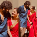 Nayanthara dresses up like a new bride in romantic photos with Vignesh Shivan from Navratri celebrations