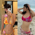 BFFs Disha Patani and Mouni Roy serve serious beach vacay goals in HOT tropical print bikini looks, giving all the exotic feels