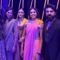 Mahesh Babu's wife Namrata Shirodkar runs into Ram Charan, Upasana at Nitiesh Reddy-Keerthi’s wedding ceremony; see PIC