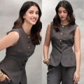 Navya Nanda’s Rs 11,200 gray co-ord set proves you can dominate both the boardroom and the fashion game effortlessly