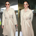 Kiara Advani puts stylish twist on her Rs 47,764 trench coat, rocking it as a dress for glam airport look