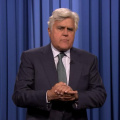  Comedian Jay Leno Says He’s ‘All Black And Blue’ After Recent Fall Injured His Face & Broke His Wrist