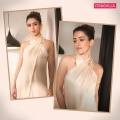 Sanya Malhotra exudes monochrome charm in Rs 22,975 ivory halter set blending sophistication with modern flair