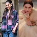  WATCH: New bride Aditi Rao Hydari slays casual look in oversized shirt and wide-legged denim pants; obliges fans with pics