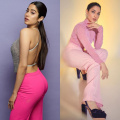  Steal style cues from Tamannaah Bhatia, Janhvi Kapoor and more celebs to slay the pink pants trend