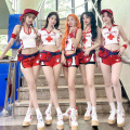 (G)I-DLE under fire for performing in lifeguard outfits with red cross emblem; CUBE Ent to be sent notice