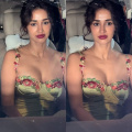 Disha Patani’s green silk maxi dress with floral details can outshine even the most extravagant gowns and it costs just Rs 6,279