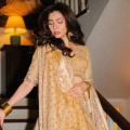  Mahira Khan turns into beauty goddess in Manish Malhotra’s golden lehenga, styled with traditional jewelry