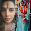 Priyanka Chopra seeks blessings at Hyderabad temple early morning, seemingly confirming rumors of signing Mahesh Babu’s SSMB29; PICS