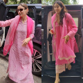 Alia Bhatt VS Janhvi Kapoor Fashion Face-off: Who wore the stunning pink ethnic suit better?